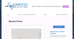 Desktop Screenshot of conscious-medicine.com